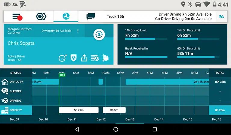 Field Warrior dispatch messaging and job assignment interface