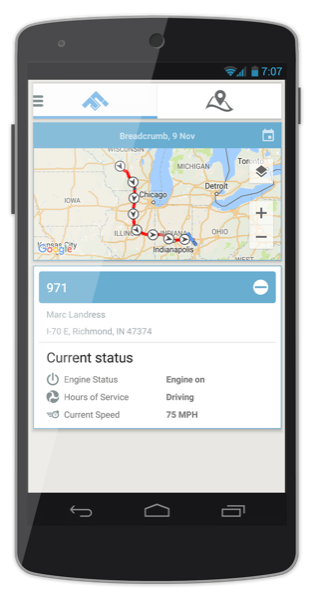 Monarch operational insights showing fleet efficiency metrics and cost analysis
